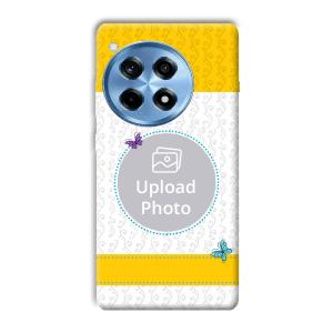 Butterflies & Yellow Customized Printed Back Cover for OnePlus