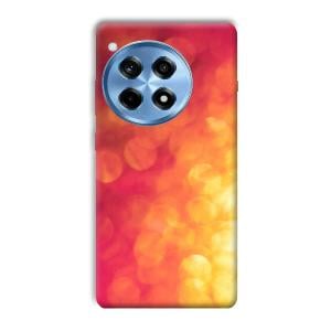Red Orange Phone Customized Printed Back Cover for OnePlus