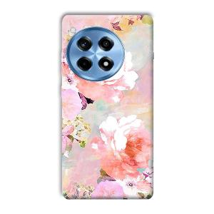 Floral Canvas Phone Customized Printed Back Cover for OnePlus