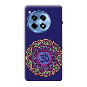 Blue Om Design Phone Customized Printed Back Cover for OnePlus