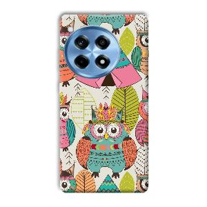 Fancy Owl Phone Customized Printed Back Cover for OnePlus
