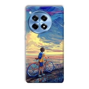 Boy & Sunset Phone Customized Printed Back Cover for OnePlus