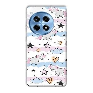 Unicorn Pattern Phone Customized Printed Back Cover for OnePlus
