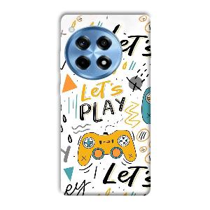 Let's Play Phone Customized Printed Back Cover for OnePlus