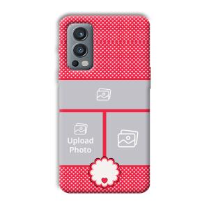 Little Hearts Customized Printed Back Cover for OnePlus Nord 2
