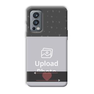 Dark Grey Customized Printed Back Cover for OnePlus Nord 2