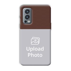 Brown Customized Printed Back Cover for OnePlus Nord 2