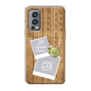 Wooden Photo Collage Customized Printed Back Cover for OnePlus Nord 2