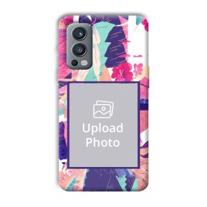 Palm Leaves Customized Printed Back Cover for OnePlus Nord 2
