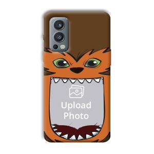Monkey Monster Customized Printed Back Cover for OnePlus Nord 2
