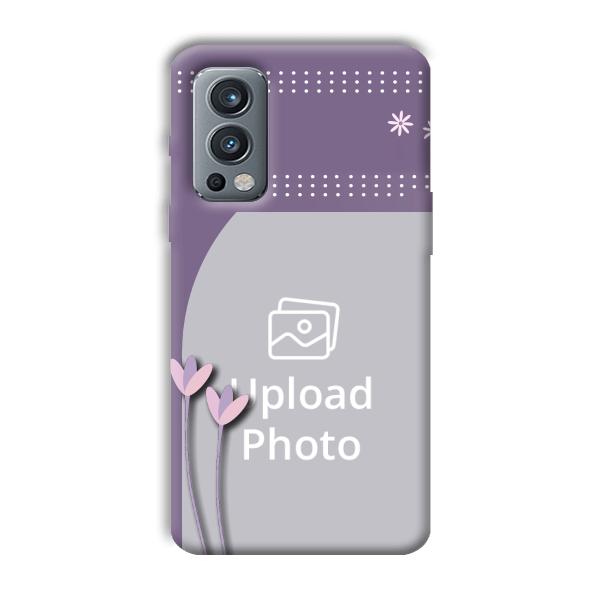 Lilac Pattern Customized Printed Back Cover for OnePlus Nord 2