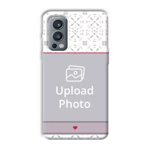 Fabric Print Customized Printed Back Cover for OnePlus Nord 2