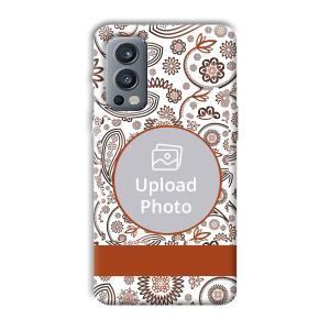 Henna Art Customized Printed Back Cover for OnePlus Nord 2