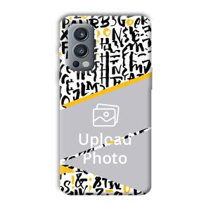 Letters Customized Printed Back Cover for OnePlus Nord 2