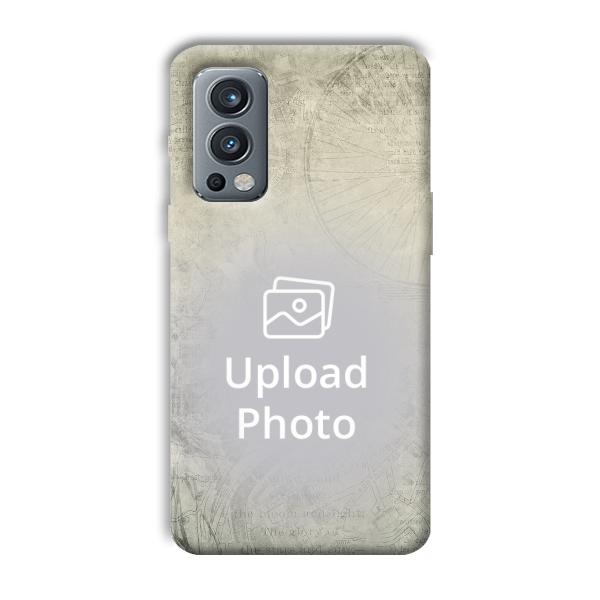 Grey Retro Customized Printed Back Cover for OnePlus Nord 2