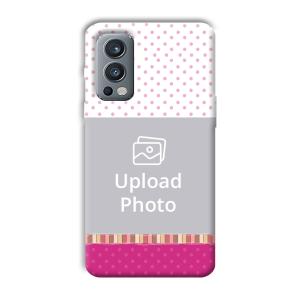 Baby Pink Design Customized Printed Back Cover for OnePlus Nord 2