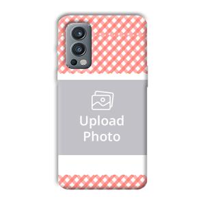Cloth Pattern Customized Printed Back Cover for OnePlus Nord 2