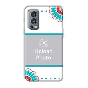 Floral  Customized Printed Back Cover for OnePlus Nord 2