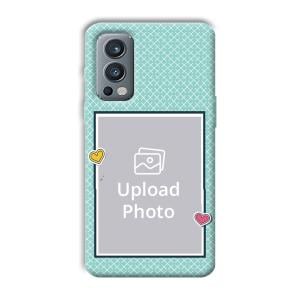 Sky Blue Customized Printed Back Cover for OnePlus Nord 2