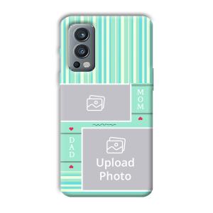 Mom Dad Customized Printed Back Cover for OnePlus Nord 2