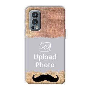 Moustache Customized Printed Back Cover for OnePlus Nord 2