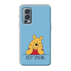 Winnie The Pooh Phone Customized Printed Back Cover for OnePlus Nord 2