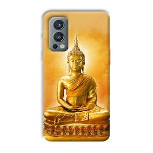 Golden Buddha Phone Customized Printed Back Cover for OnePlus Nord 2