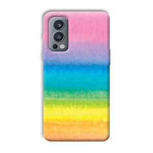 Colors Phone Customized Printed Back Cover for OnePlus Nord 2