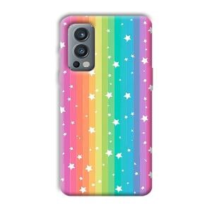 Starry Pattern Phone Customized Printed Back Cover for OnePlus Nord 2