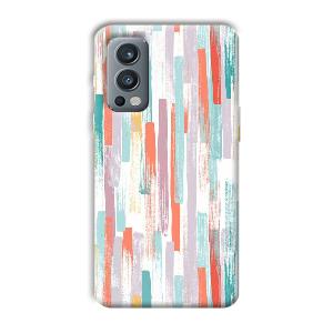 Light Paint Stroke Phone Customized Printed Back Cover for OnePlus Nord 2