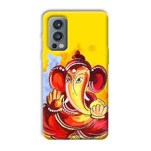 Ganesha Ji Phone Customized Printed Back Cover for OnePlus Nord 2