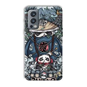 Panda Q Phone Customized Printed Back Cover for OnePlus Nord 2