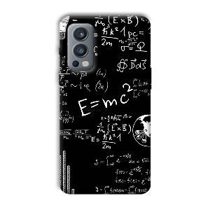 E is Equal To MC2 Phone Customized Printed Back Cover for OnePlus Nord 2