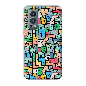 Small Homes Phone Customized Printed Back Cover for OnePlus Nord 2