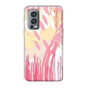 Pink Pattern Designs Phone Customized Printed Back Cover for OnePlus Nord 2