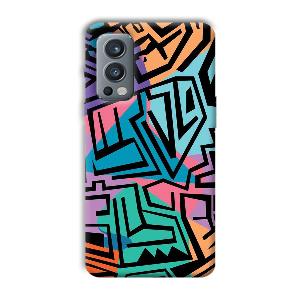Patterns Phone Customized Printed Back Cover for OnePlus Nord 2