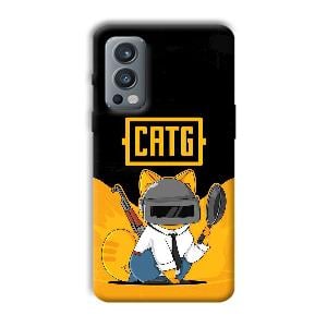 CATG Phone Customized Printed Back Cover for OnePlus Nord 2