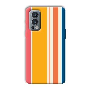 Colorful Pattern Phone Customized Printed Back Cover for OnePlus Nord 2