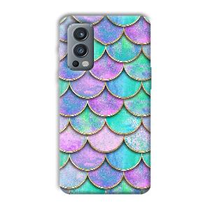 Mermaid Design Phone Customized Printed Back Cover for OnePlus Nord 2