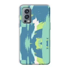 Paint Design Phone Customized Printed Back Cover for OnePlus Nord 2