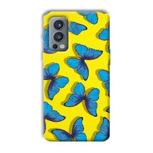 Butterflies Phone Customized Printed Back Cover for OnePlus Nord 2