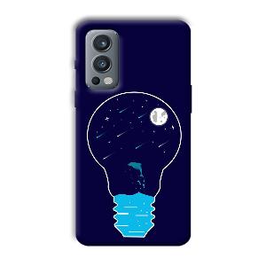 Night Bulb Phone Customized Printed Back Cover for OnePlus Nord 2