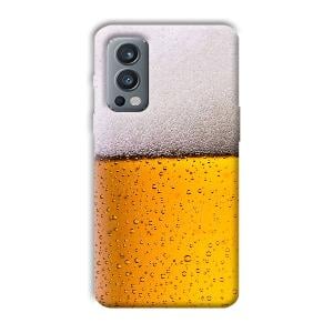Beer Design Phone Customized Printed Back Cover for OnePlus Nord 2