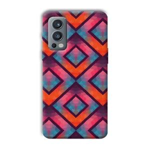 Colorful Boxes Phone Customized Printed Back Cover for OnePlus Nord 2