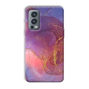 Sparkling Marble Phone Customized Printed Back Cover for OnePlus Nord 2