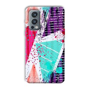 Paint  Phone Customized Printed Back Cover for OnePlus Nord 2