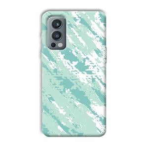Sky Blue Design Phone Customized Printed Back Cover for OnePlus Nord 2