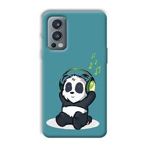 Panda  Phone Customized Printed Back Cover for OnePlus Nord 2