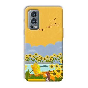 Girl in the Scenery Phone Customized Printed Back Cover for OnePlus Nord 2
