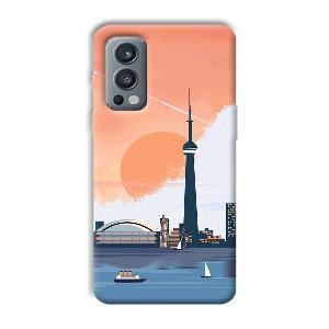 City Design Phone Customized Printed Back Cover for OnePlus Nord 2